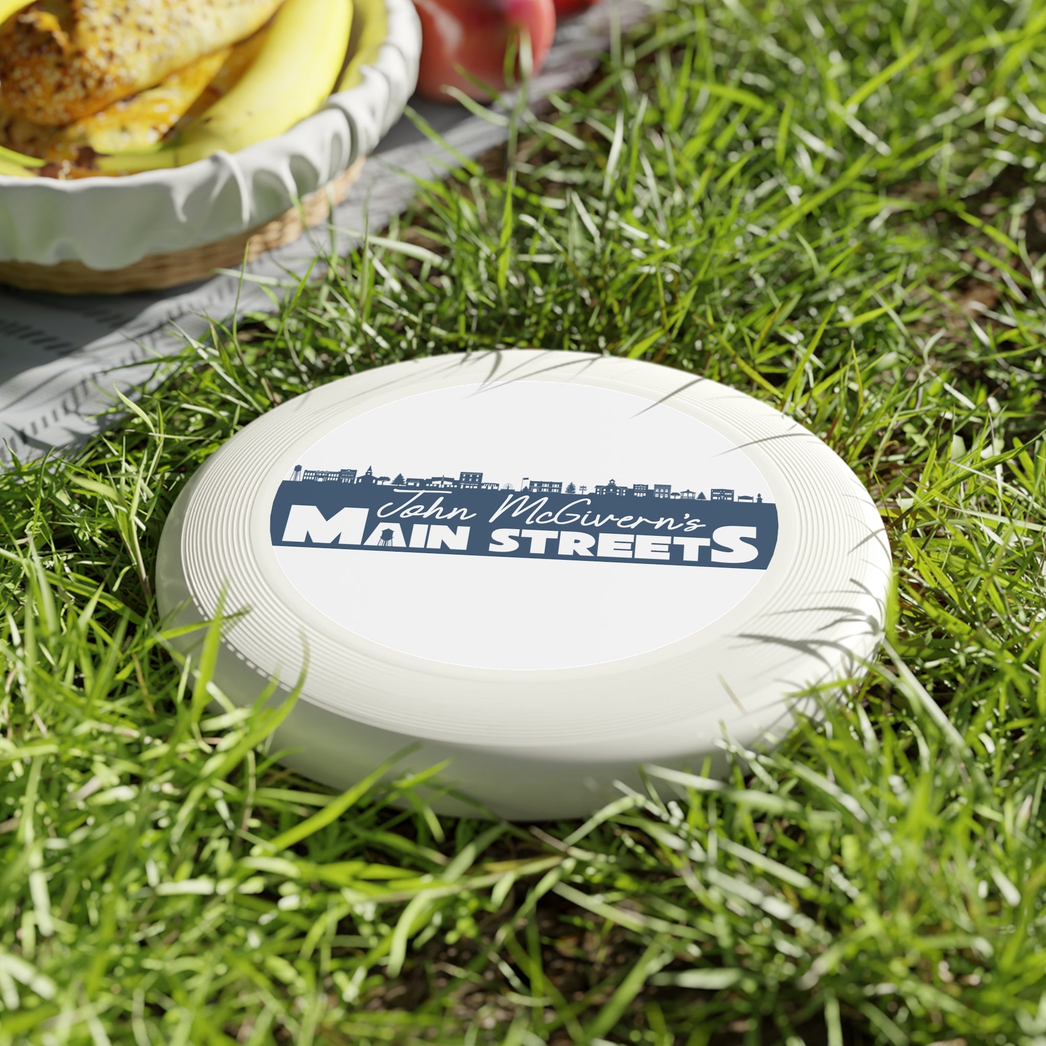 John McGivern's Main Streets Logo Disc Frisbee