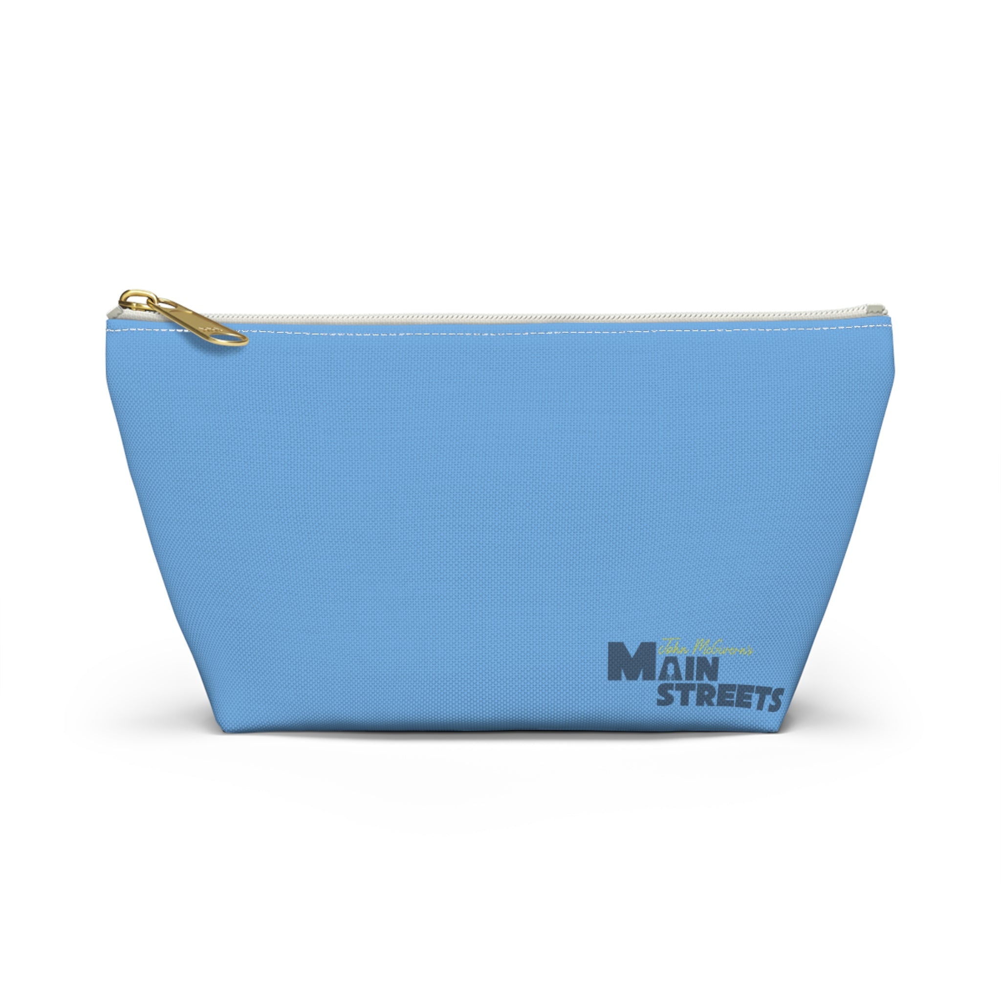 Main Streets Blue Accessory Pouch (T-Bottom Toiletry Bag)