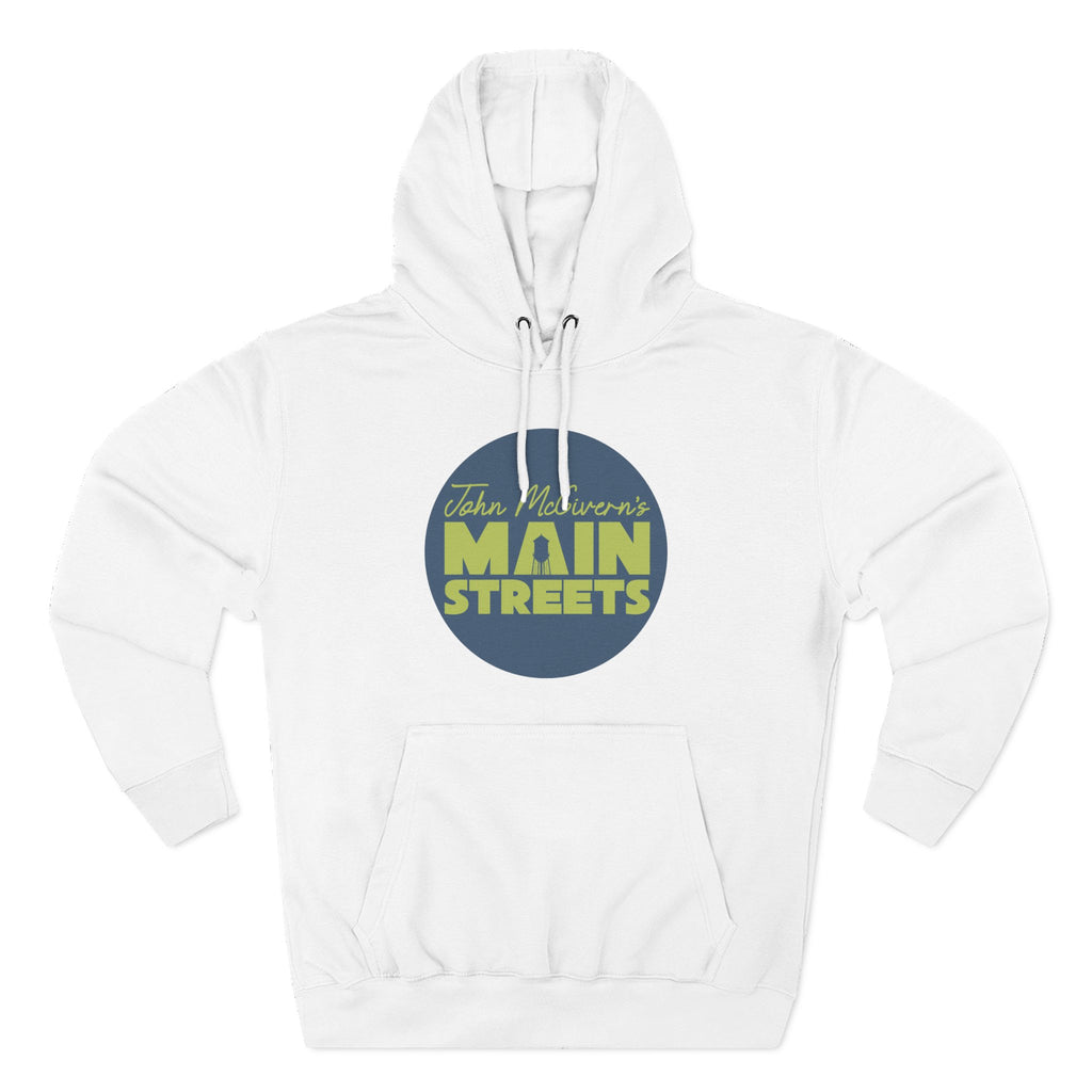 Circle Logo Three-Panel Fleece Hoodie