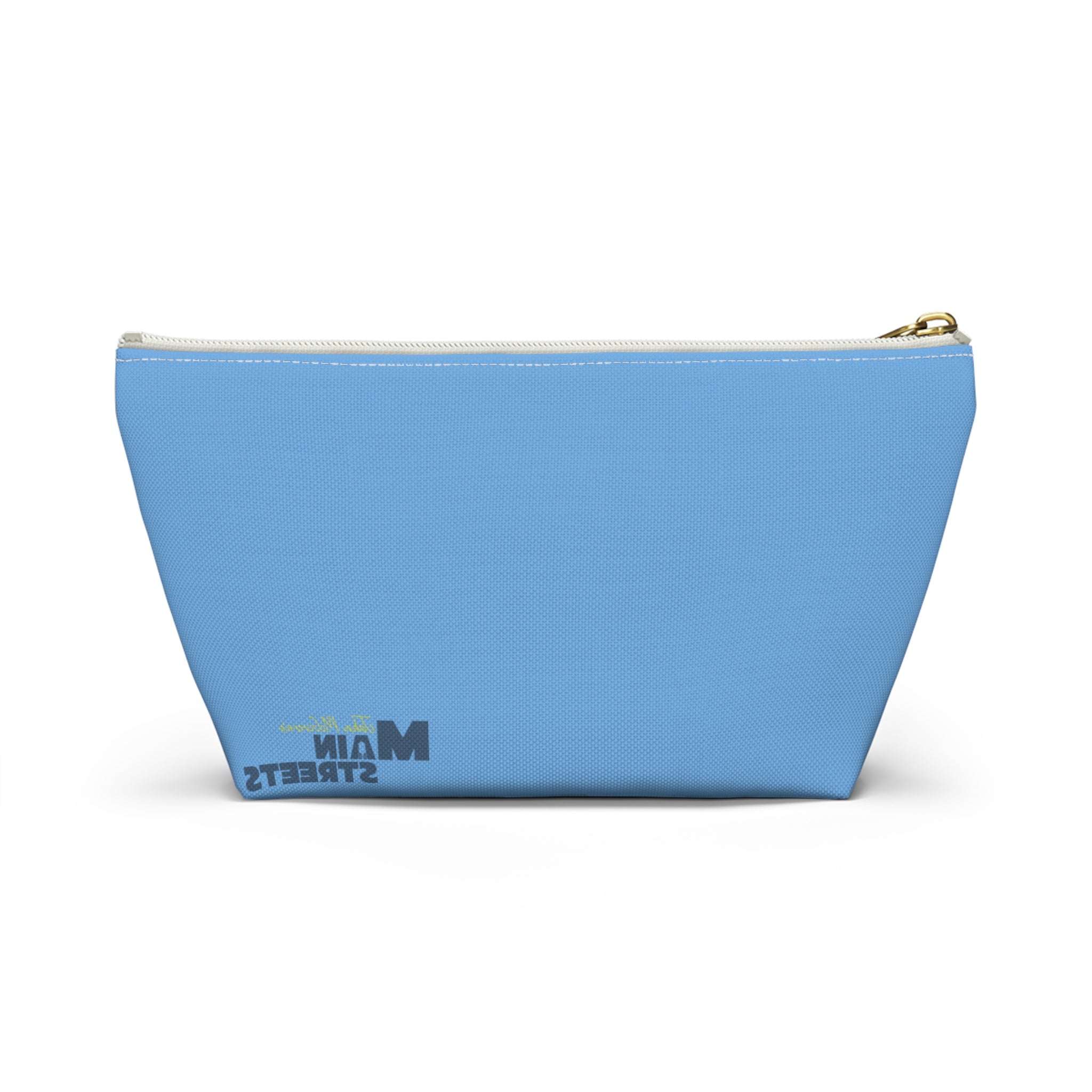 Main Streets Blue Accessory Pouch (T-Bottom Toiletry Bag)