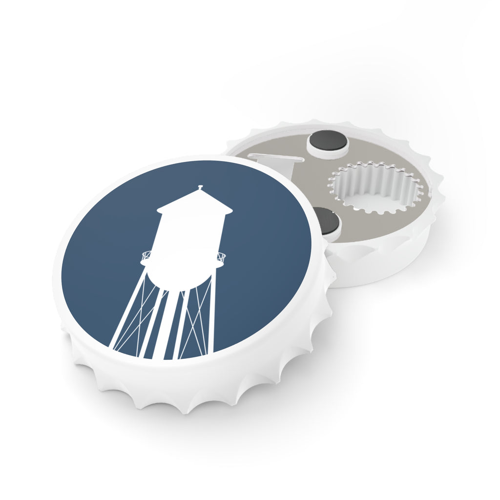 Water Tower Bottle Opener – Rustic Town Barware Accessory