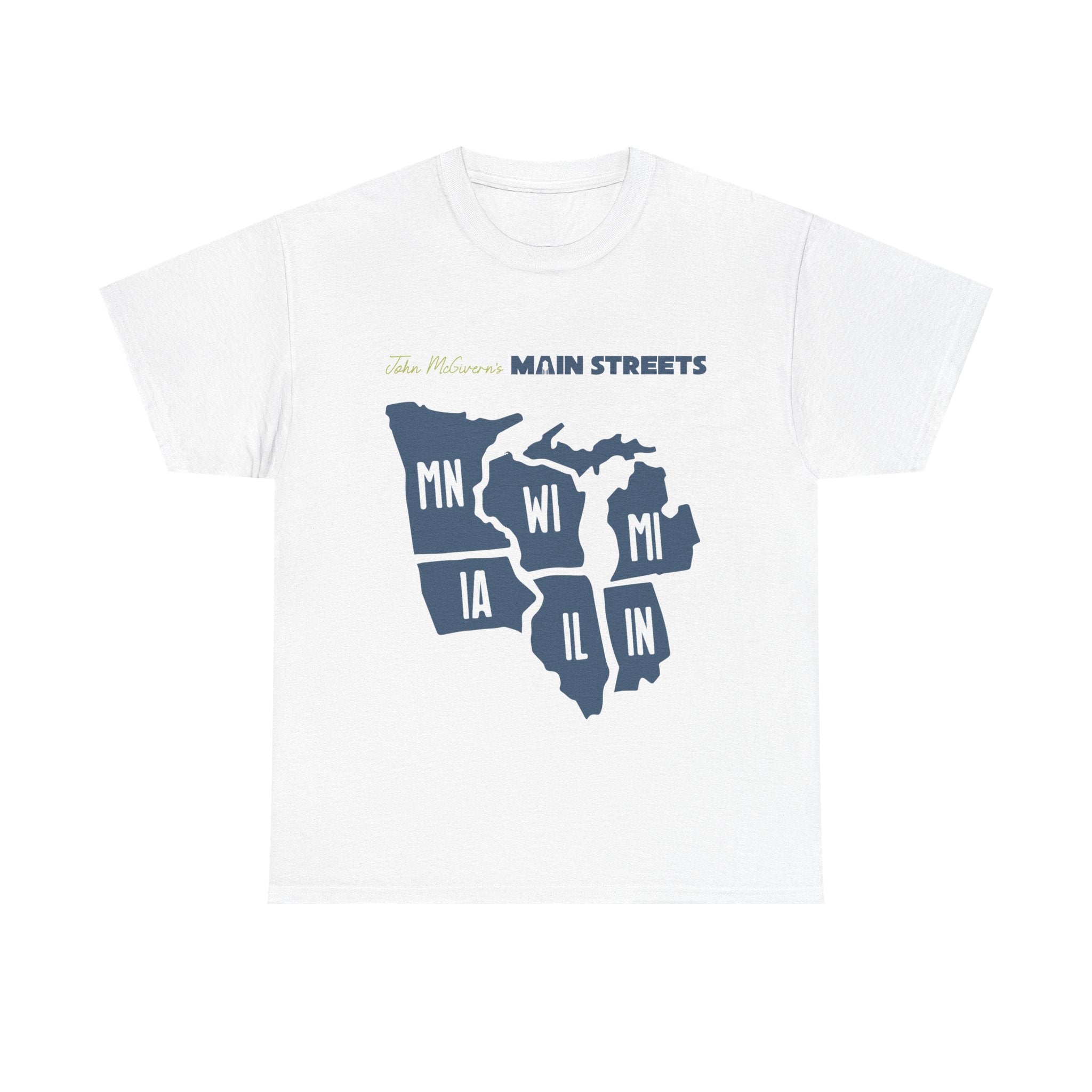Main Streets Railroad Track T-Shirt