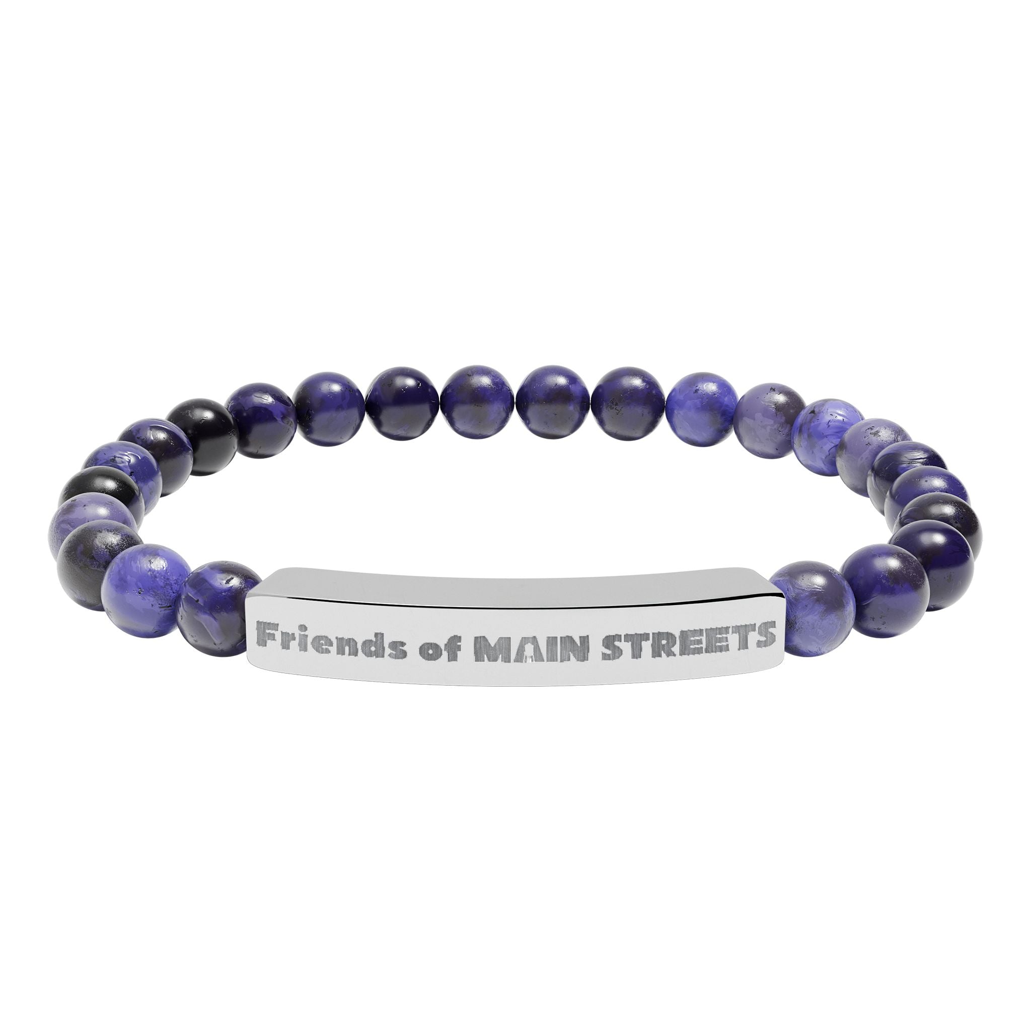 Friends Of Main Street Natural Stone Friendship Bracelet