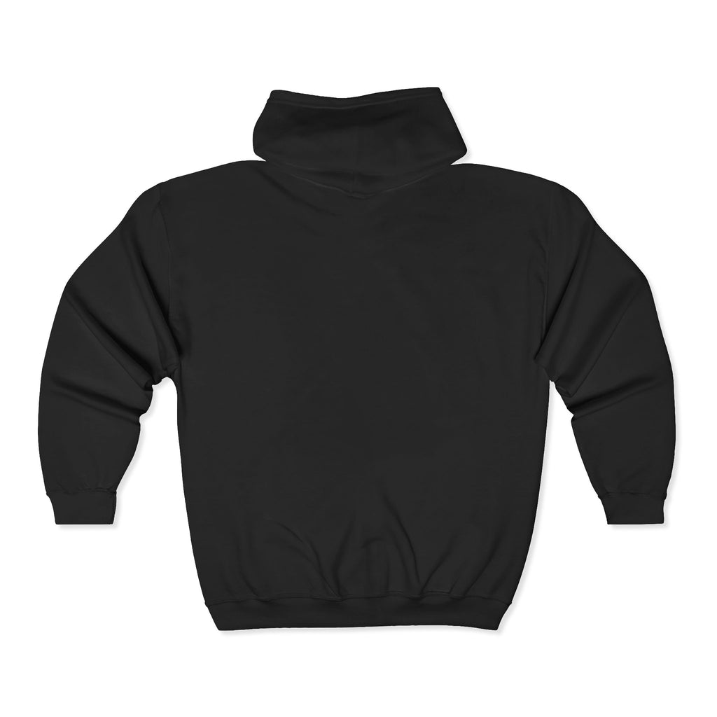 Friends Of Main Streets Full-Zip Black Hoodie