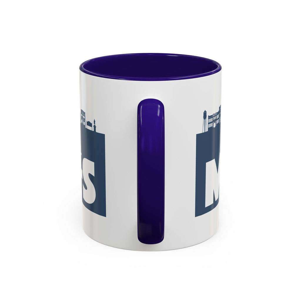 Personalized Main Street Coffee Mug — Custom Name Town Skyline 11/15oz
