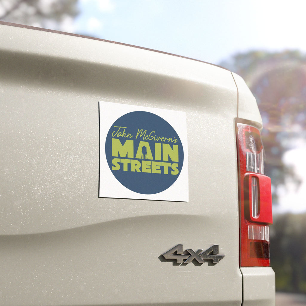 Car Magnet — "John McGivern's Main Streets" Logo