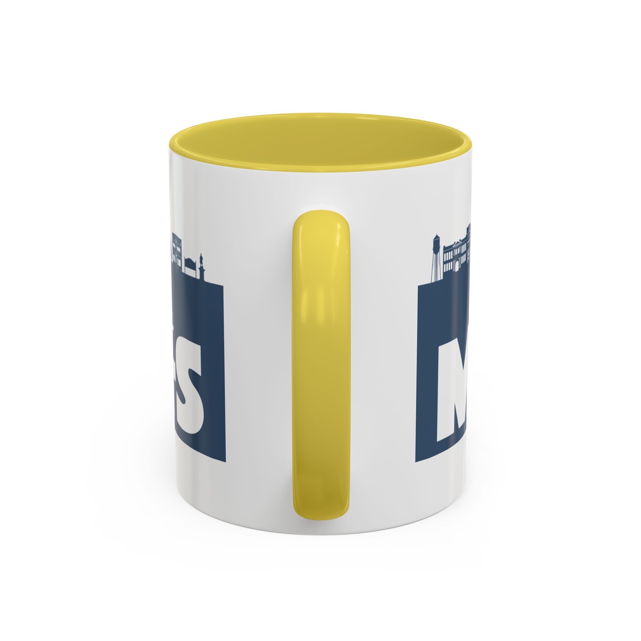 Personalized Main Street Coffee Mug — Custom Name Town Skyline 11/15oz