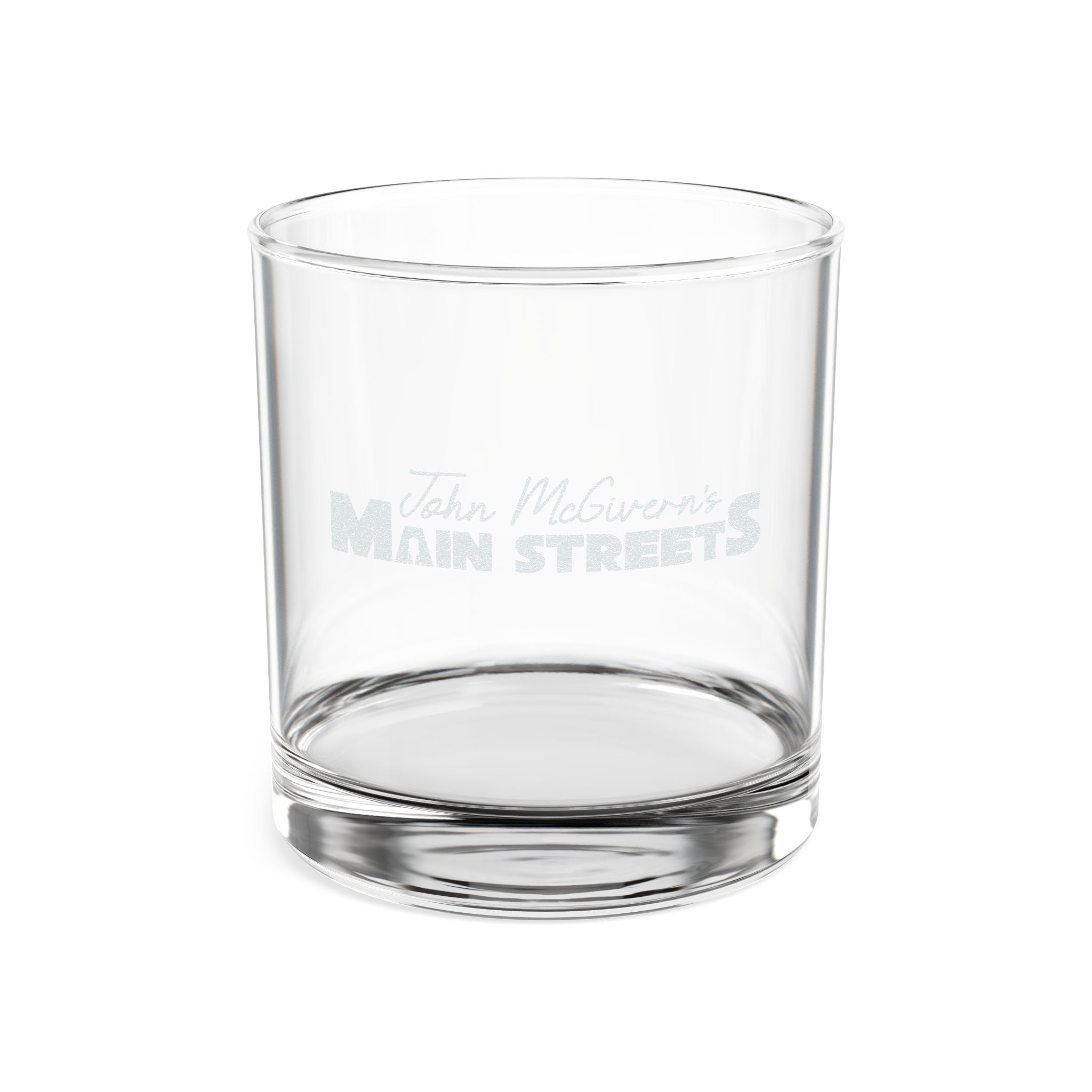 John McGivern’s Main Street Engraved 10.5oz Whiskey Glass