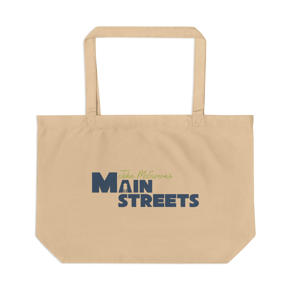 Main Streets Large Eco Tote Bag – Reusable Market & Shopping Tote
